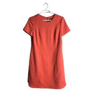 Vince Camuto Women's Coral Short Sleeve Mini Dress